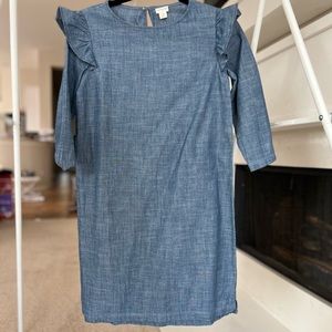 Chambray girl size 12 dress